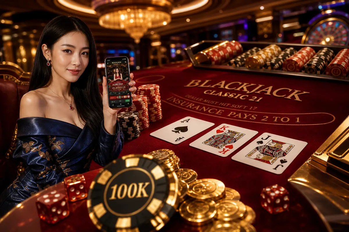 mmk95 Live Dealer ဗီဒီယိုချိတ်ဆက်မှု ကာစီနိုခန်း
